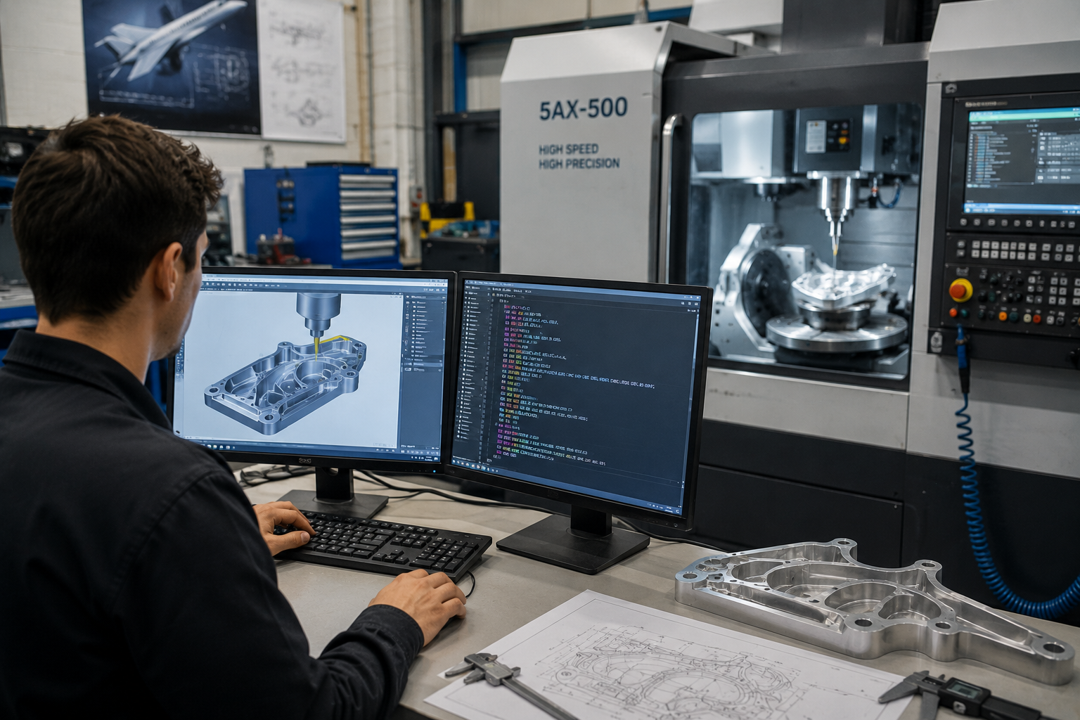 Curso de CNC y Programación Aeronáutica